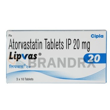 Lipvas 20 mg Cipla